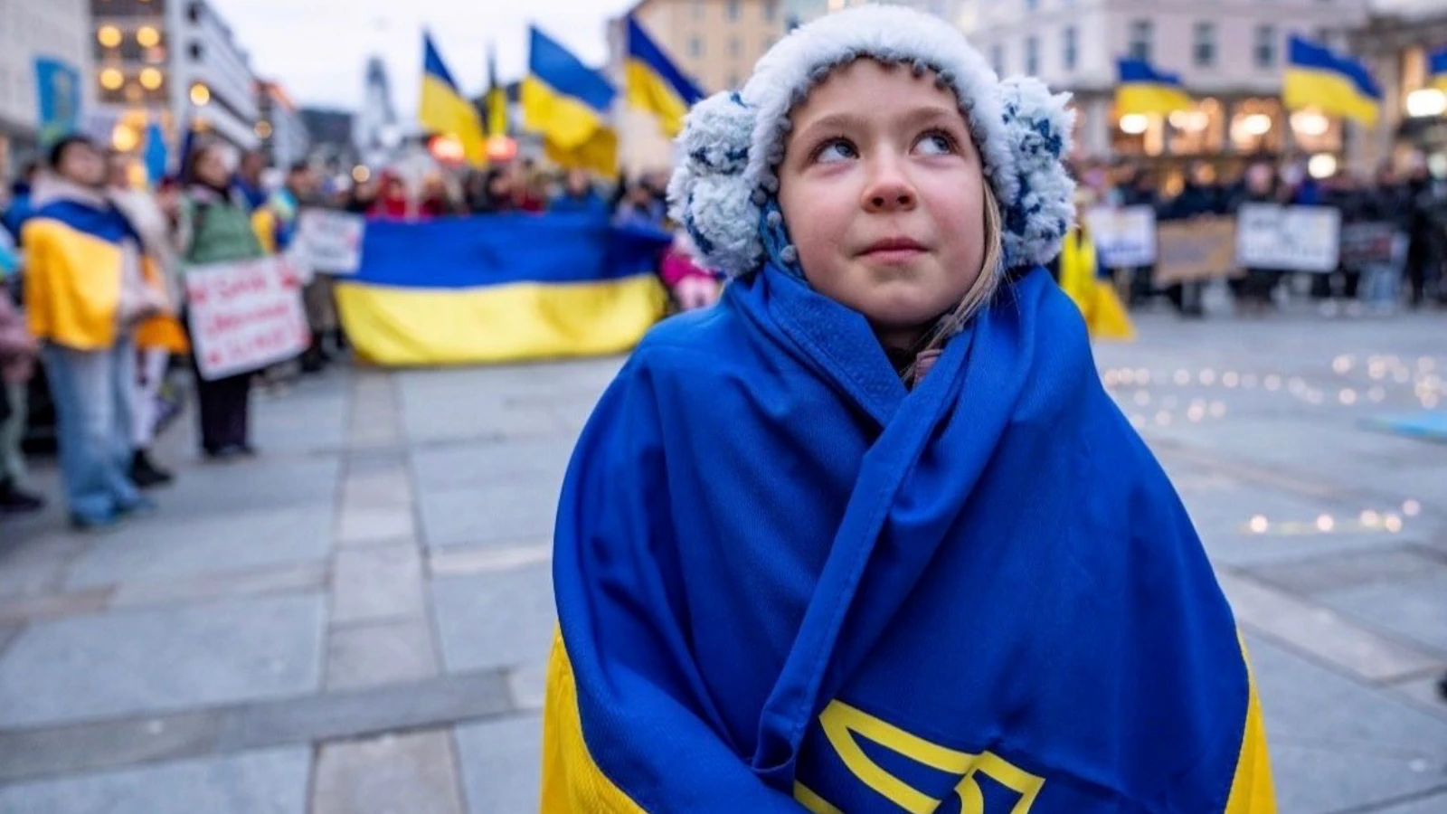 Politiske aksjoner og hjelp til Ukraina